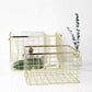 Nordic Home Wrought Iron Metal Storage Basket