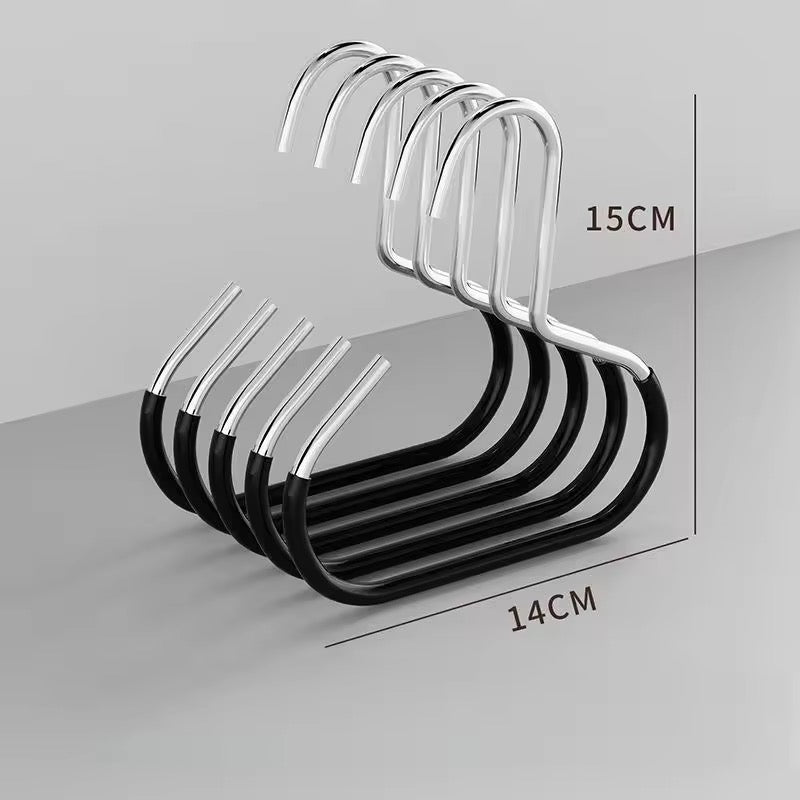 Multifunctional Hat, Scarf & Belt Hanger – 10pcs Wardrobe Organizer