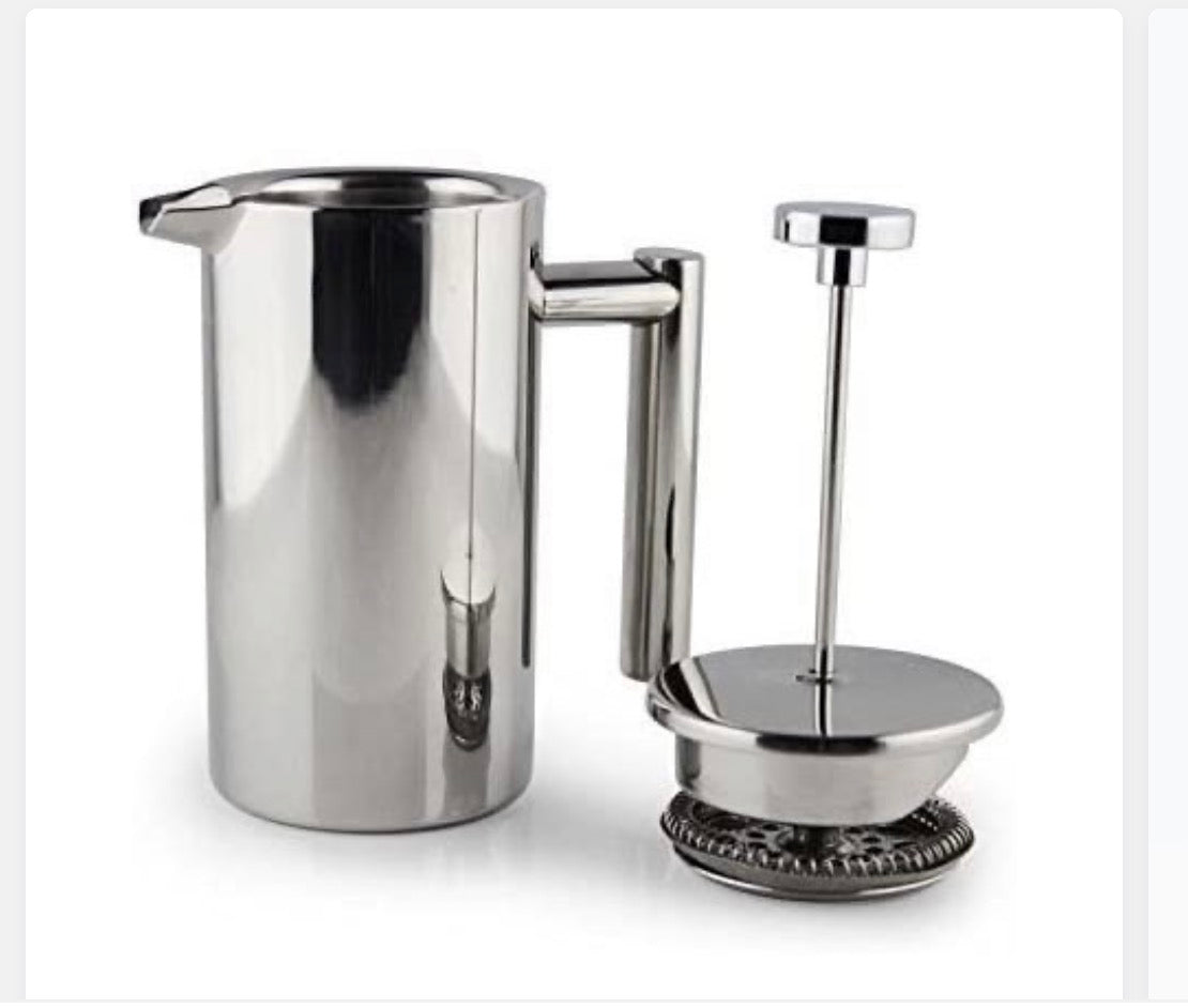 Coffee Press Plunger Mirror Finish Stainless Steel