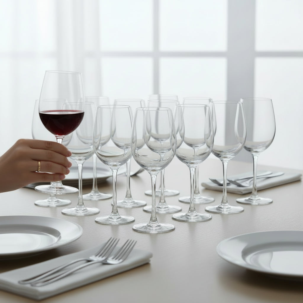 Luminarc Vinery 47cl stemglass for water, juice, and wine 12-piece set
