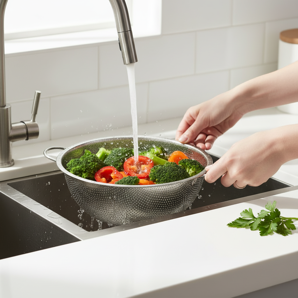 Stainless Steel Kitchen Strainer