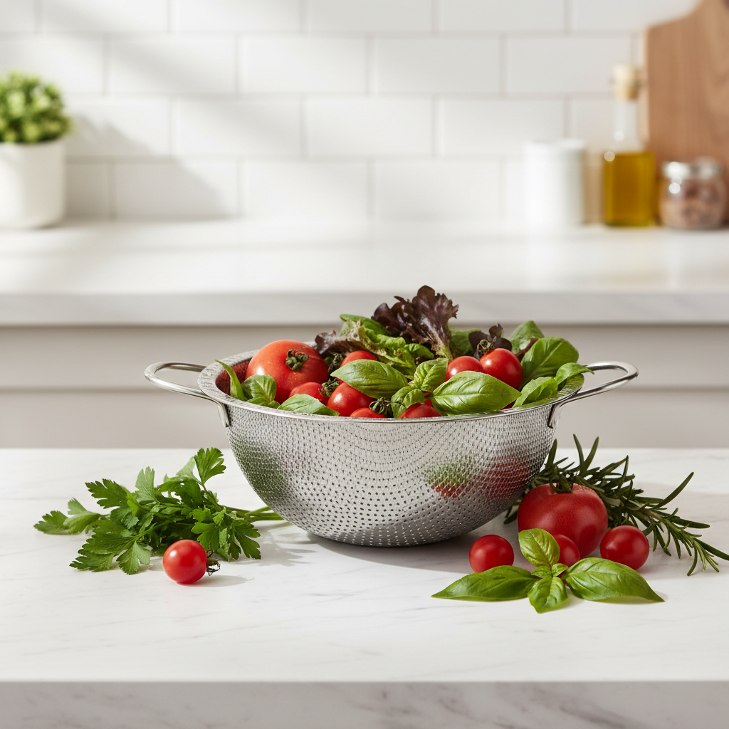 Stainless Steel Kitchen Strainer