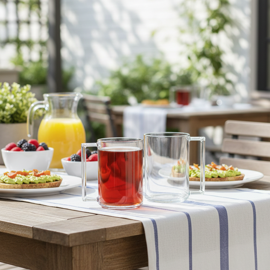 36pcs Luminarc Clear Tempered Glass Mug 320ml A La Bonne Heure – L7347