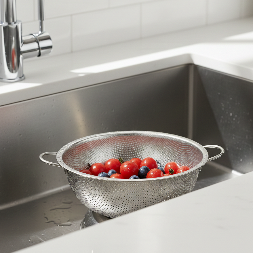 Stainless Steel Kitchen Strainer