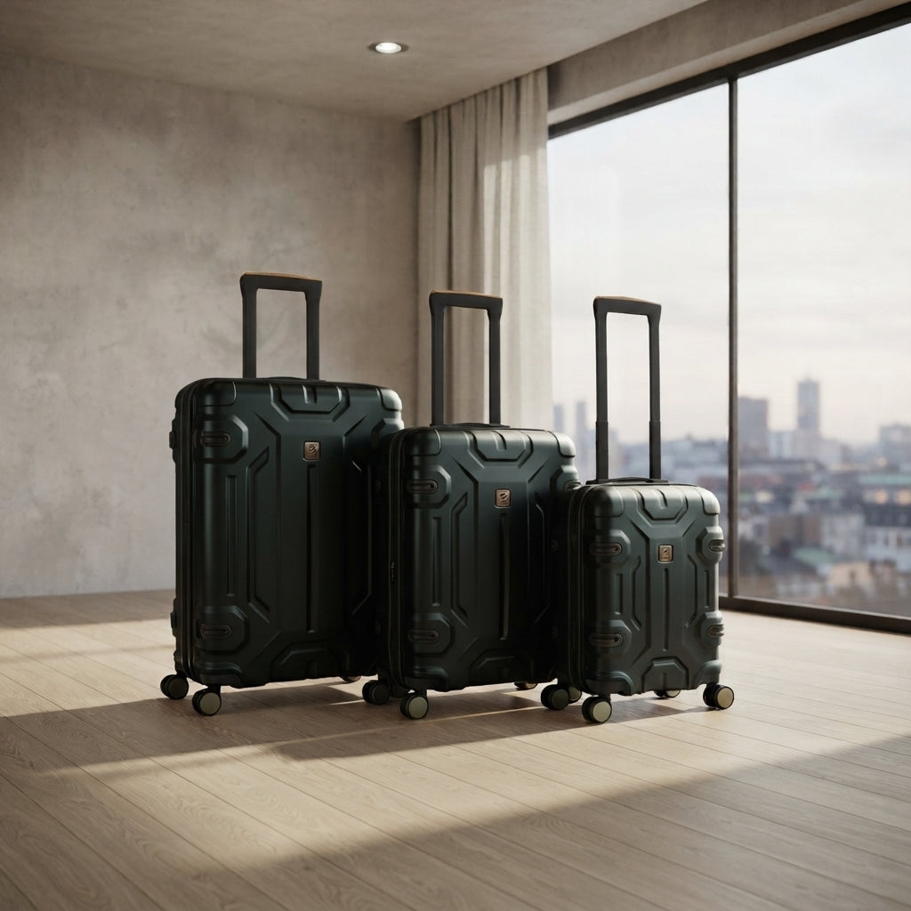 3 in 1 Hardshell Luggage Set  with TSA Lock -1018