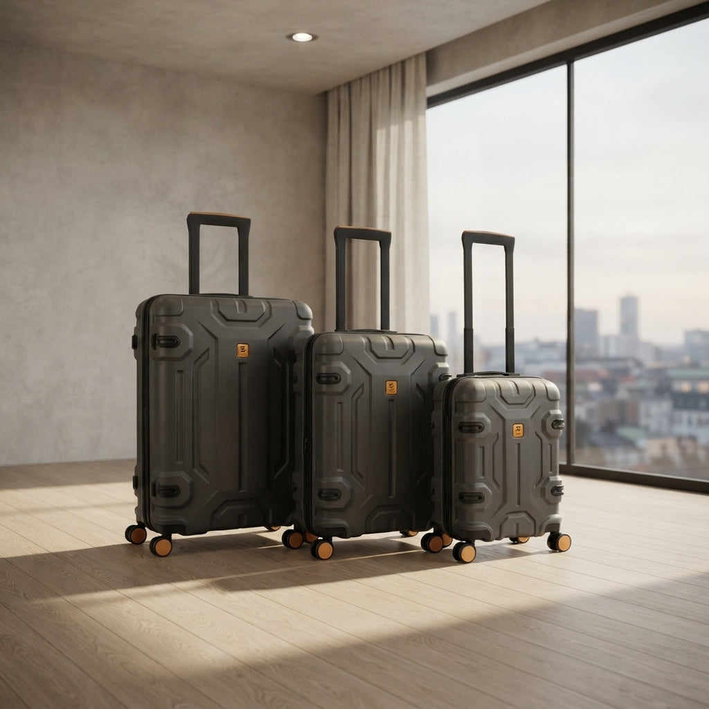 3 in 1 Hardshell Luggage Set  with TSA Lock -1018