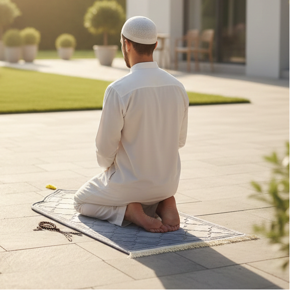 Rectangular Mswalah/prayer mat 70 × 110 cm