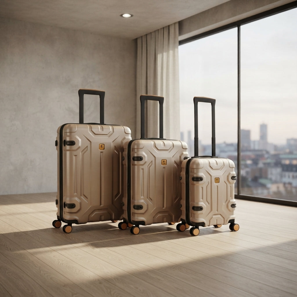 3 in 1 Hardshell Luggage Set  with TSA Lock -1018