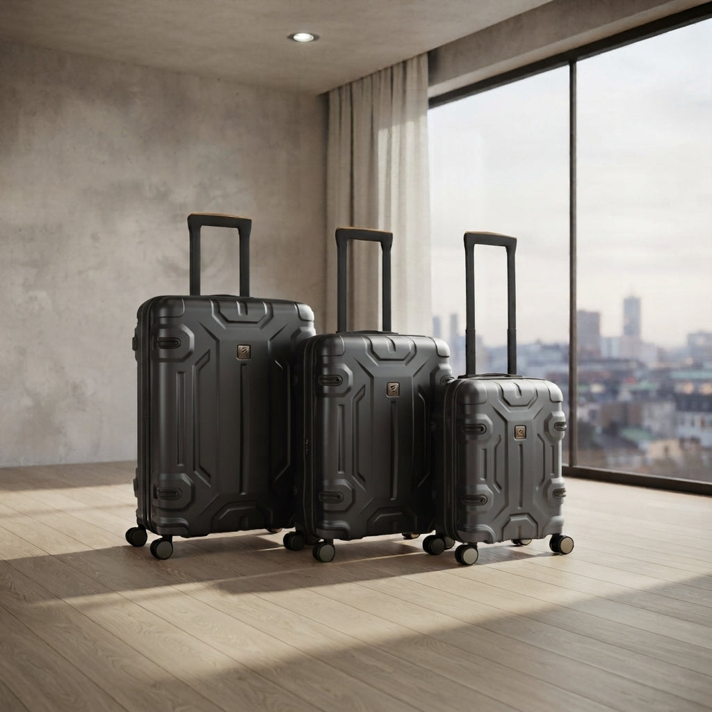 3 in 1 Hardshell Luggage Set  with TSA Lock -1018