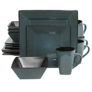 Dinner Set with Mugs, Side Plates, Bowls and Dinner Plates 16 Piece and 24 Piece Options