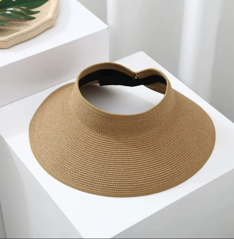 Wide-Brim Sun Visor