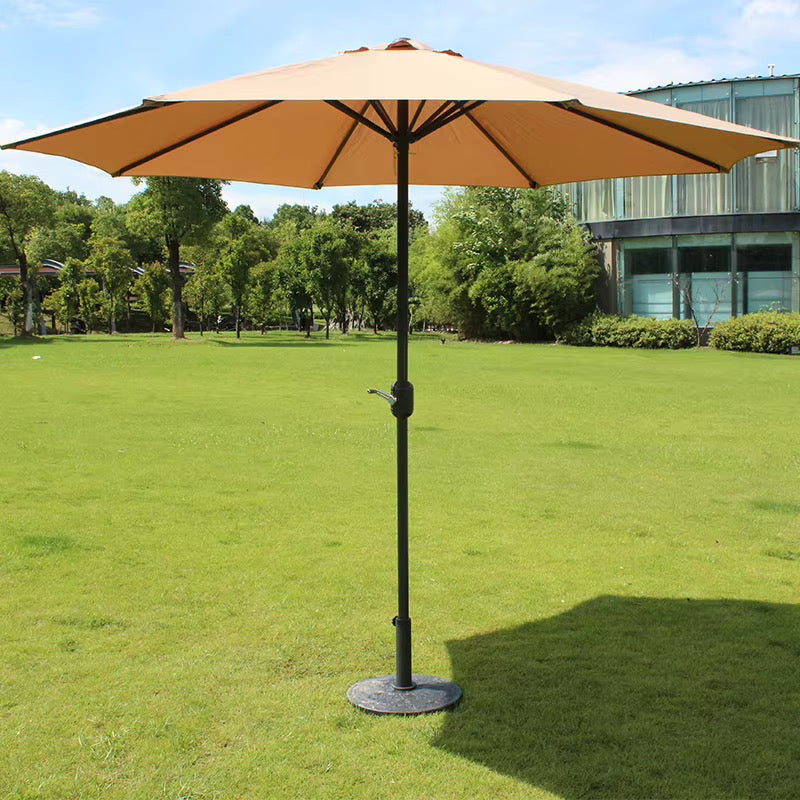 Folding Outdoor Umbrella with Iron Pipe – 2.7m