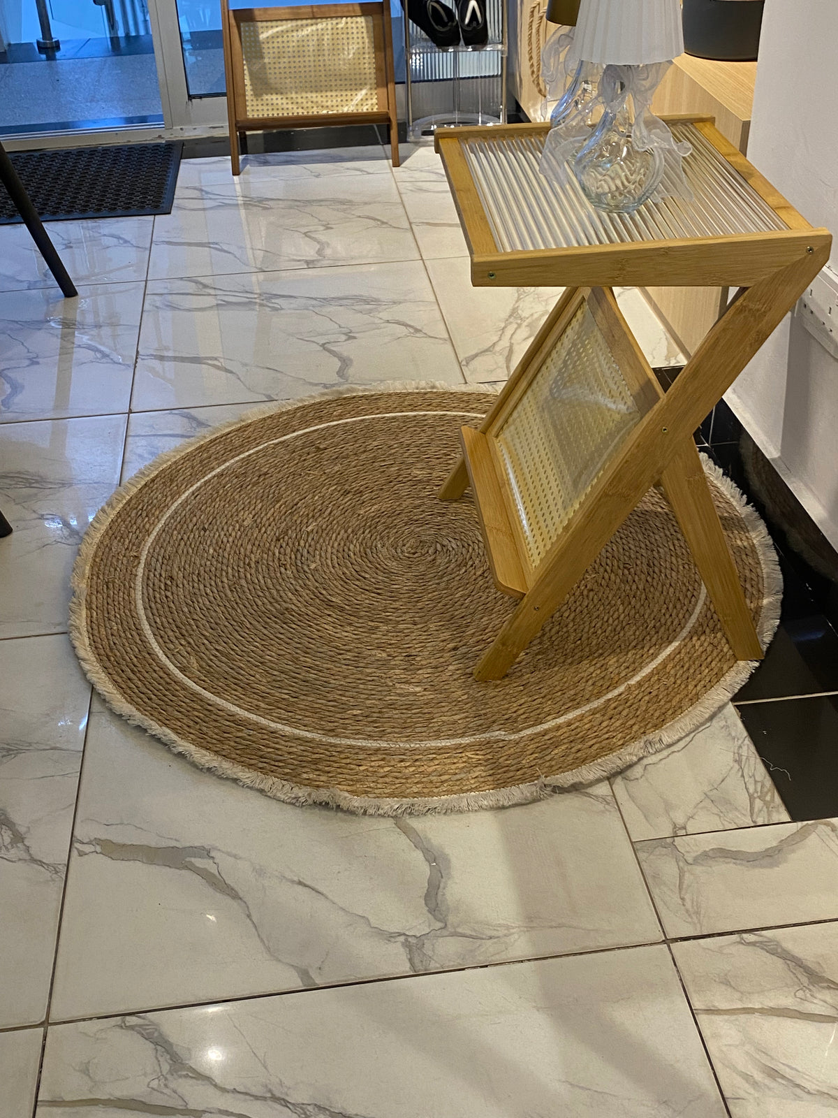 Jute Rug 100cm