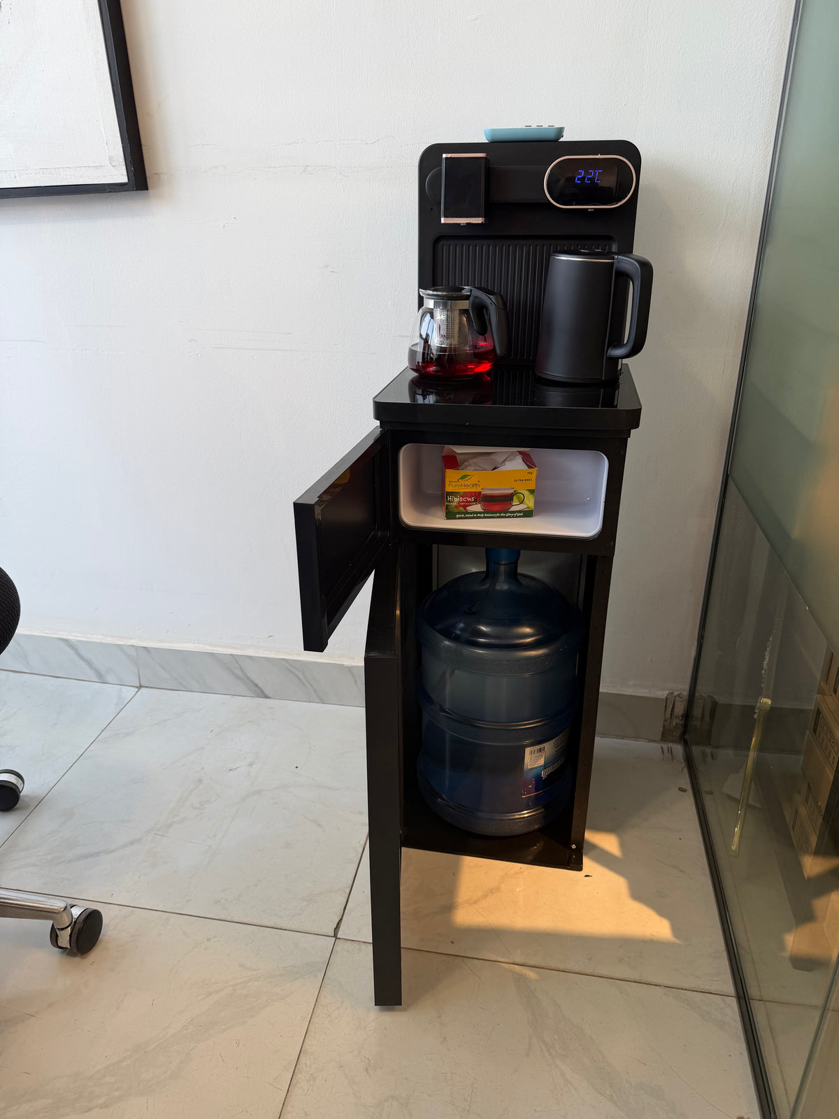 Hot and Cold Bottom Load Water Dispenser with a Remote