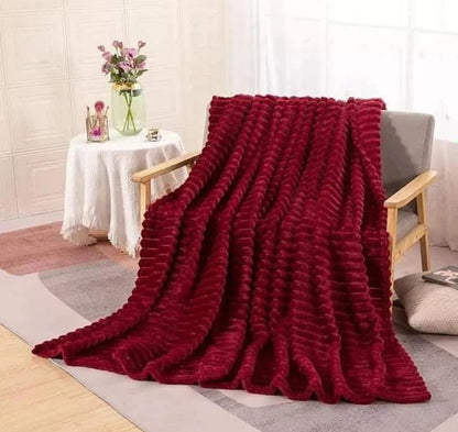 Soft fleece/Sherman Throw Blanket