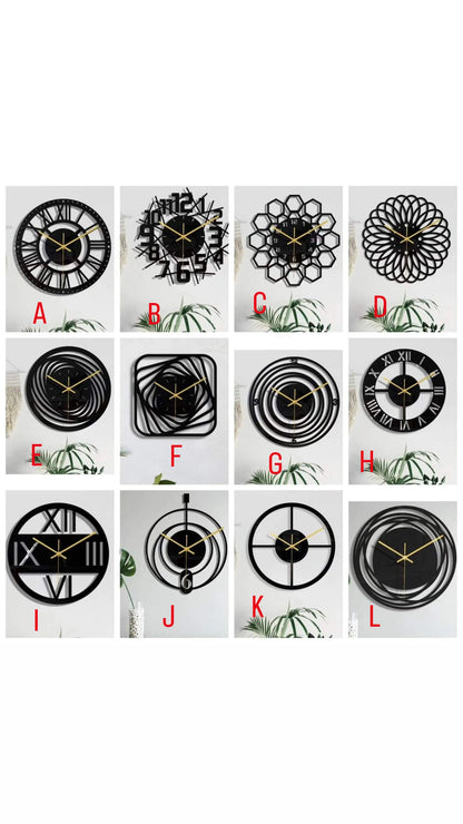 3D Wall Clocks