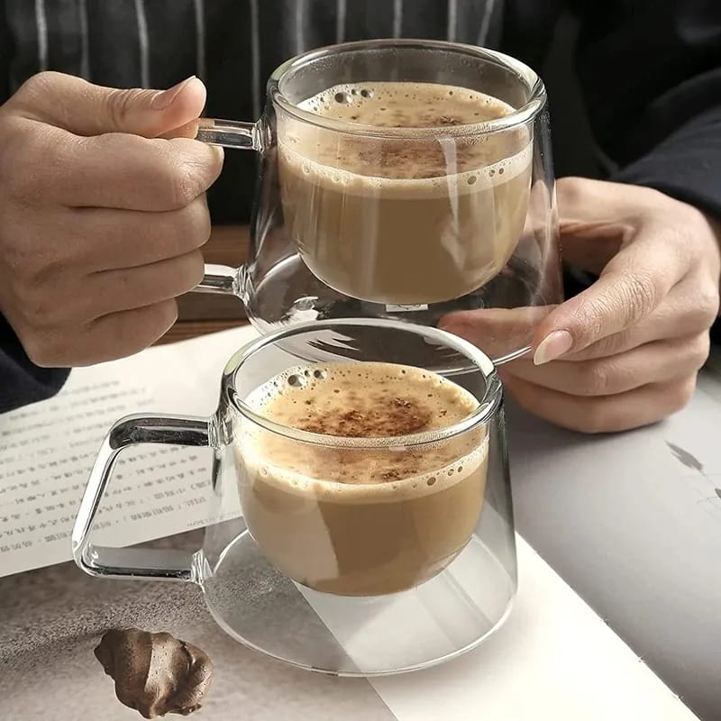 Coffee/espresso glass cup