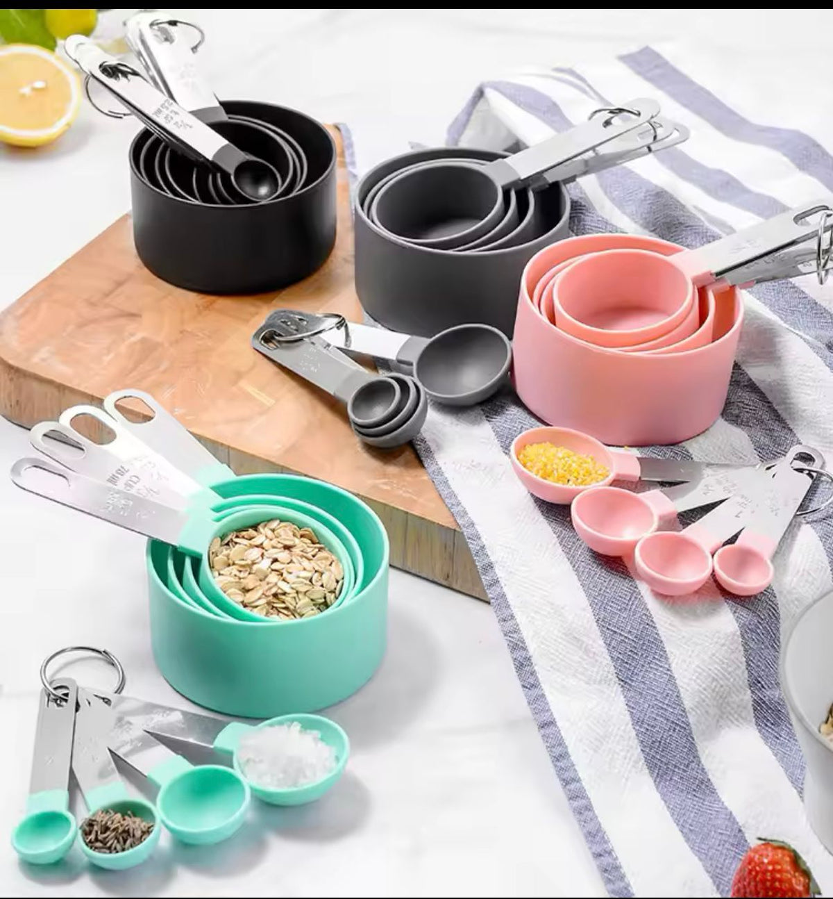 8pcs Measuring Cups