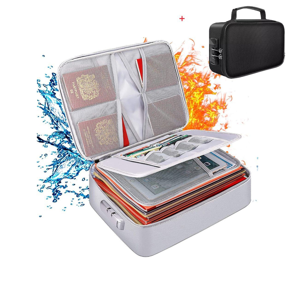 Fireproof document bag