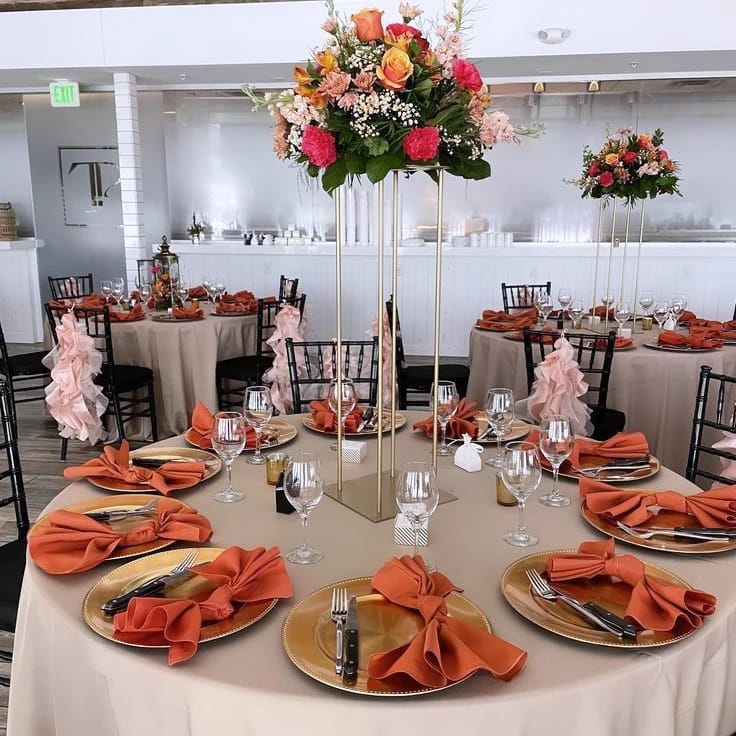 Burnt Orange napkins
