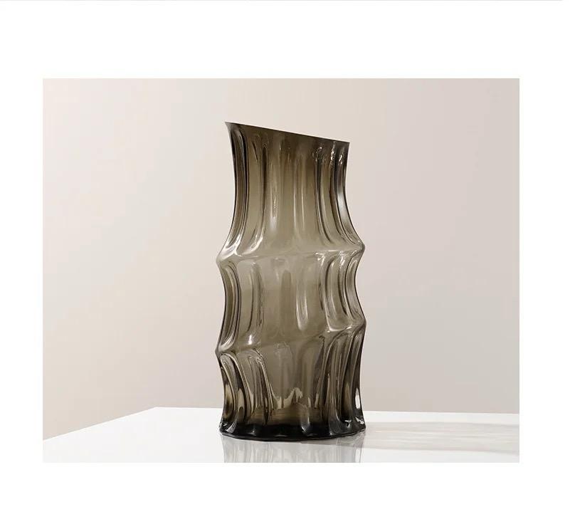 Dark Glass Vase