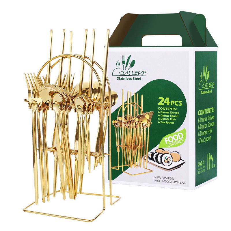 24pcs Cutlery Set