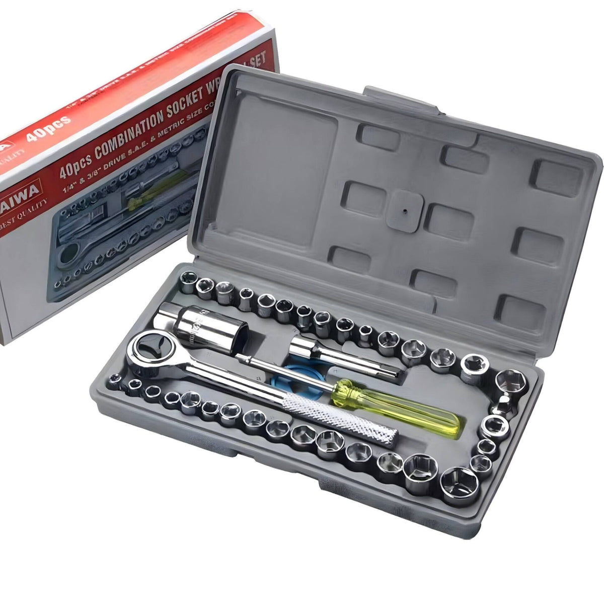 40-Pack Socket Tool Set