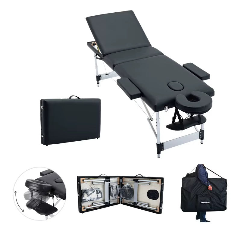 Portable Folding Massage Table with Carrying Case 185*70cm