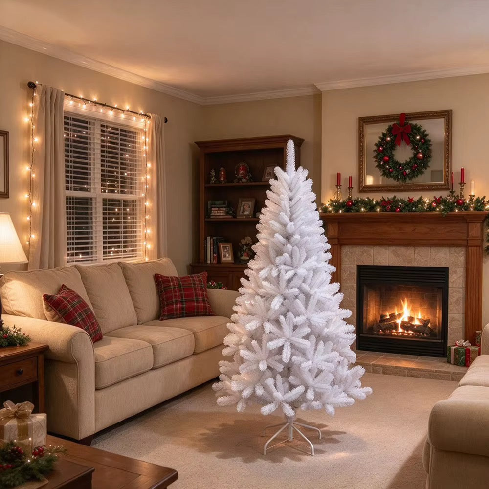 7ft White Artificial Christmas Tree