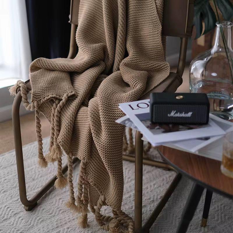 Throw Blankets With Tassels
