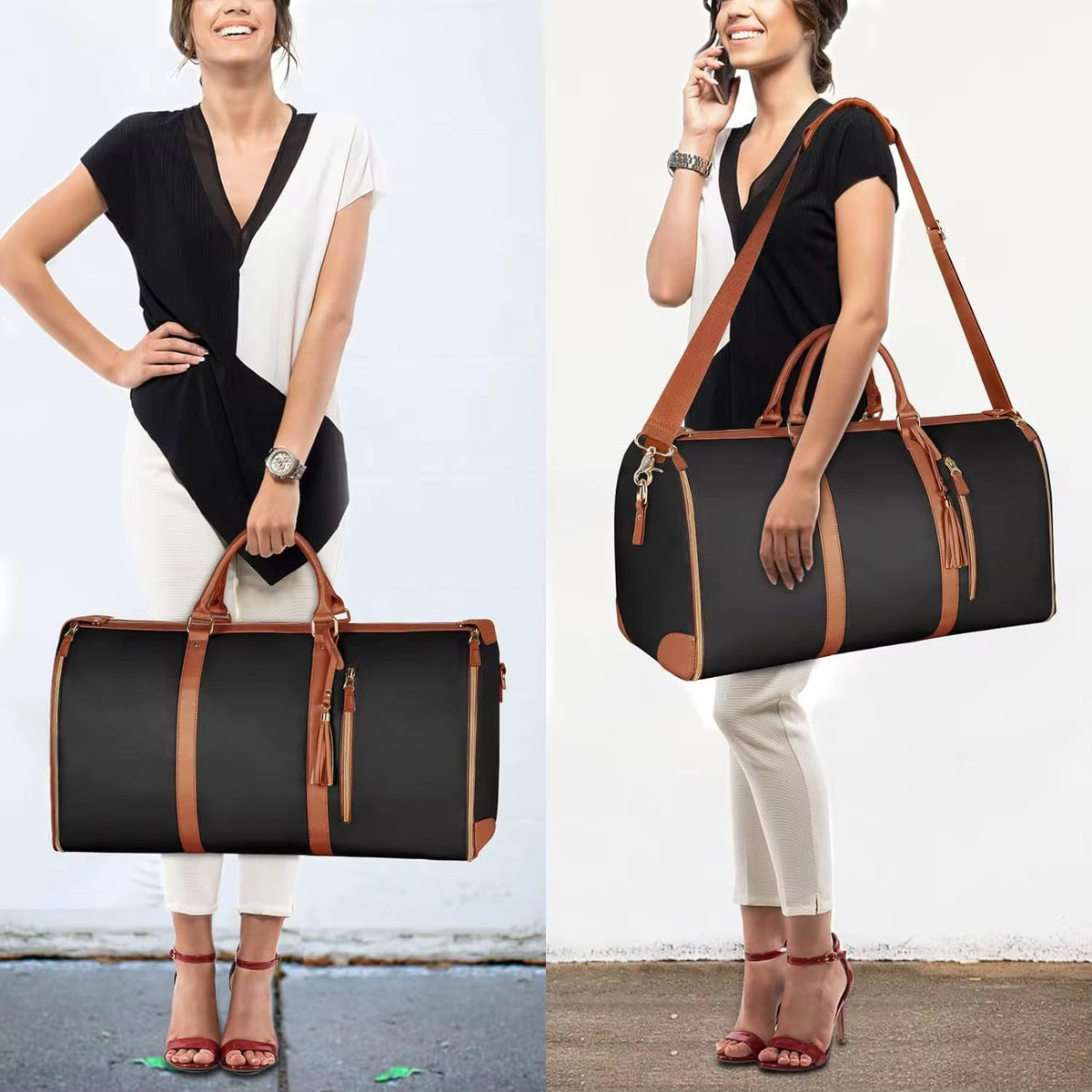 Convertible Garment Travel Duffel  Bag