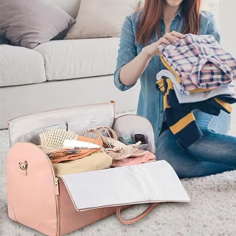 Convertible Garment Travel Duffel  Bag