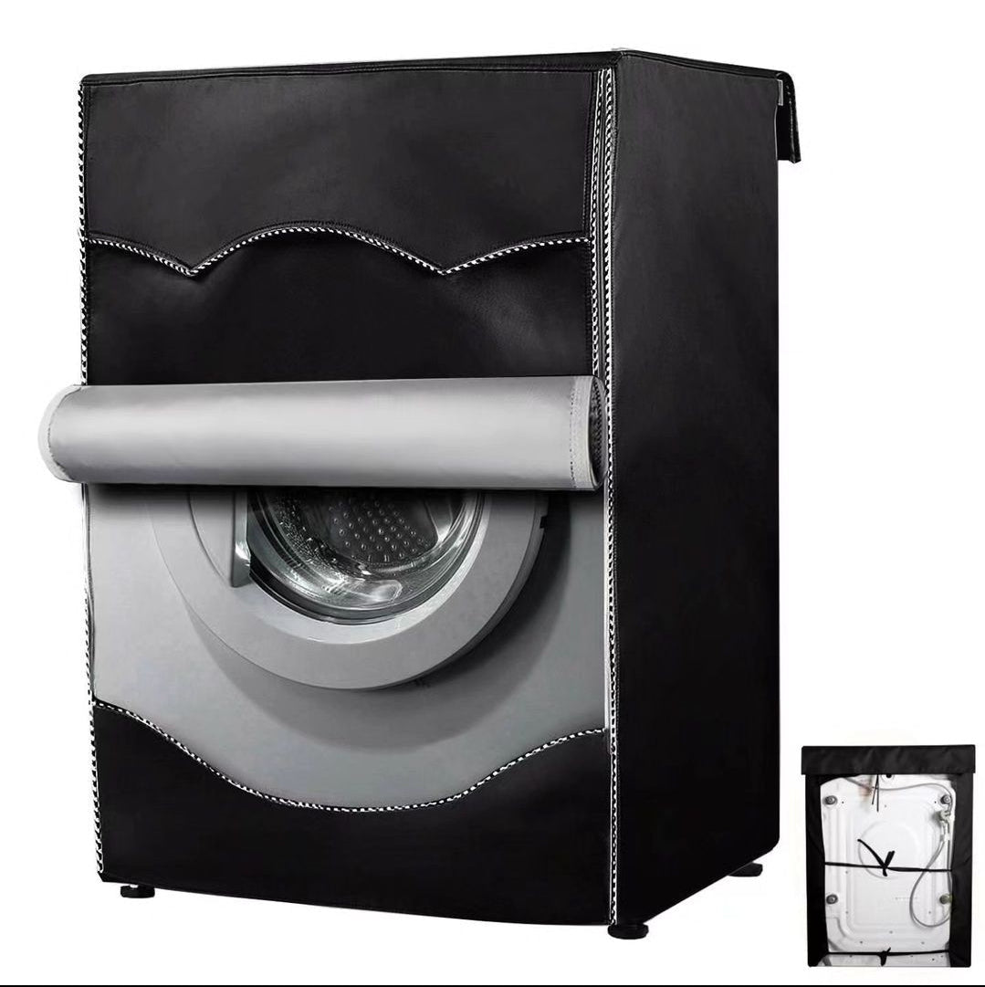 Front load washing machine cover