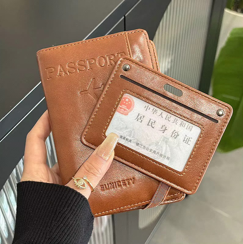 Passport Holder for Travel and Document Storage
