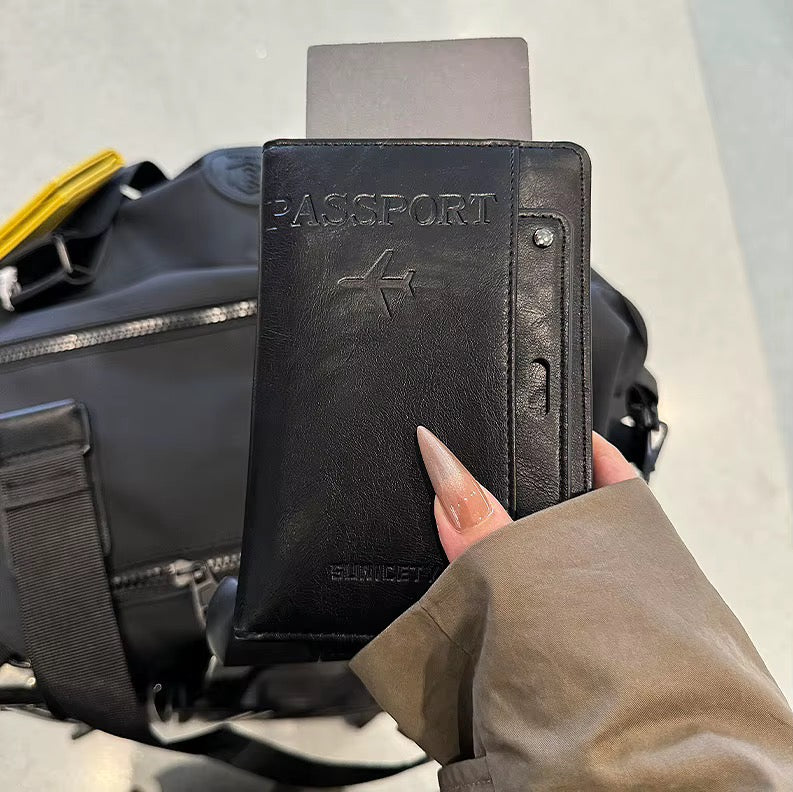 Passport Holder for Travel and Document Storage