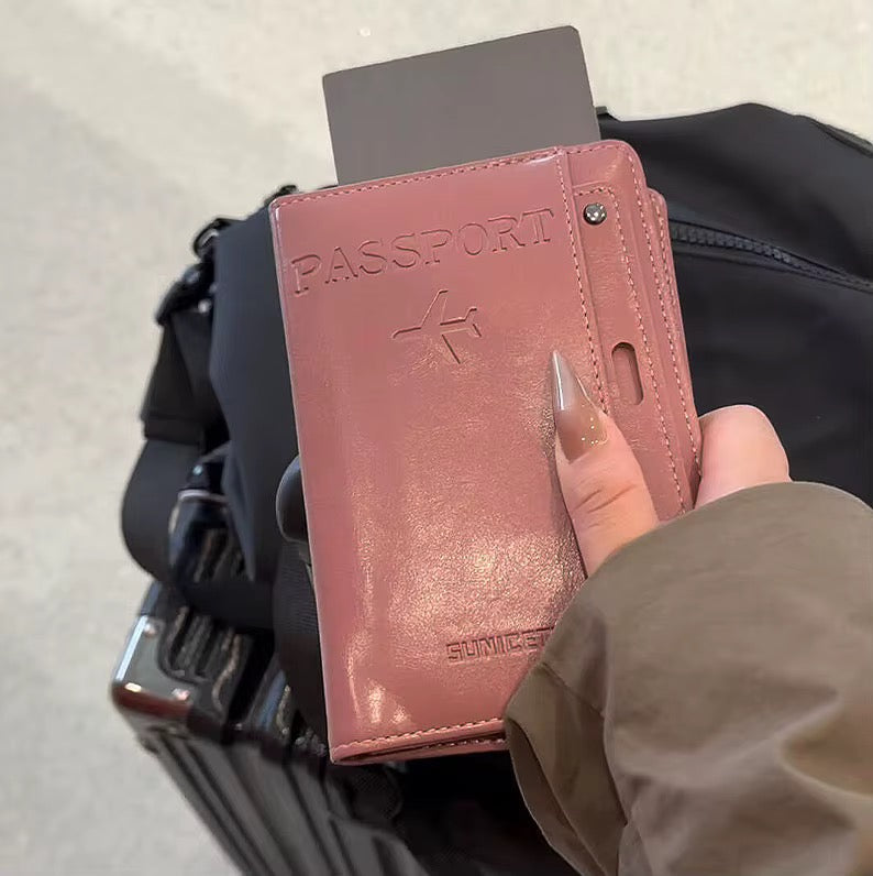 Passport Holder for Travel and Document Storage