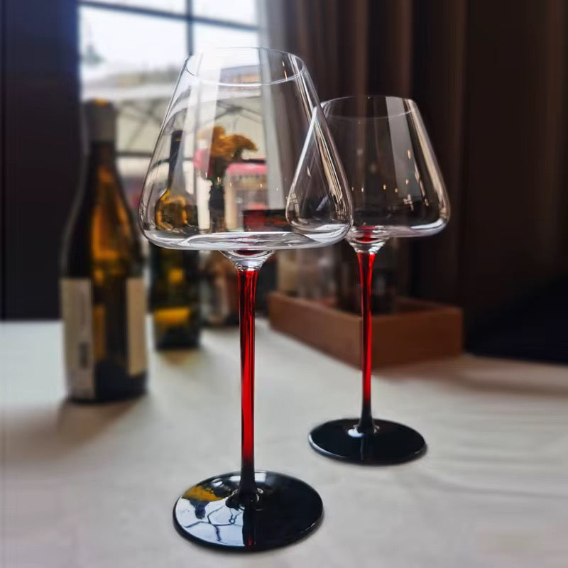 Wine Goblet Glasses 6pcs