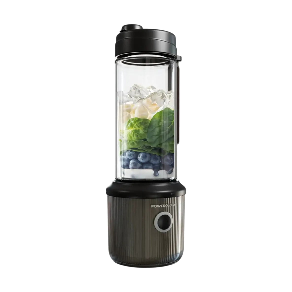 Powerology Portable Blender 450ml – 6 Blades, 126W, Rechargeable