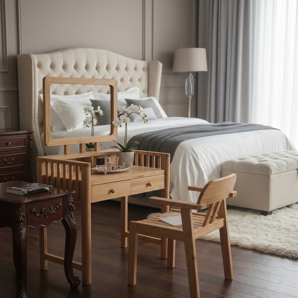 Wooden Dressing Table