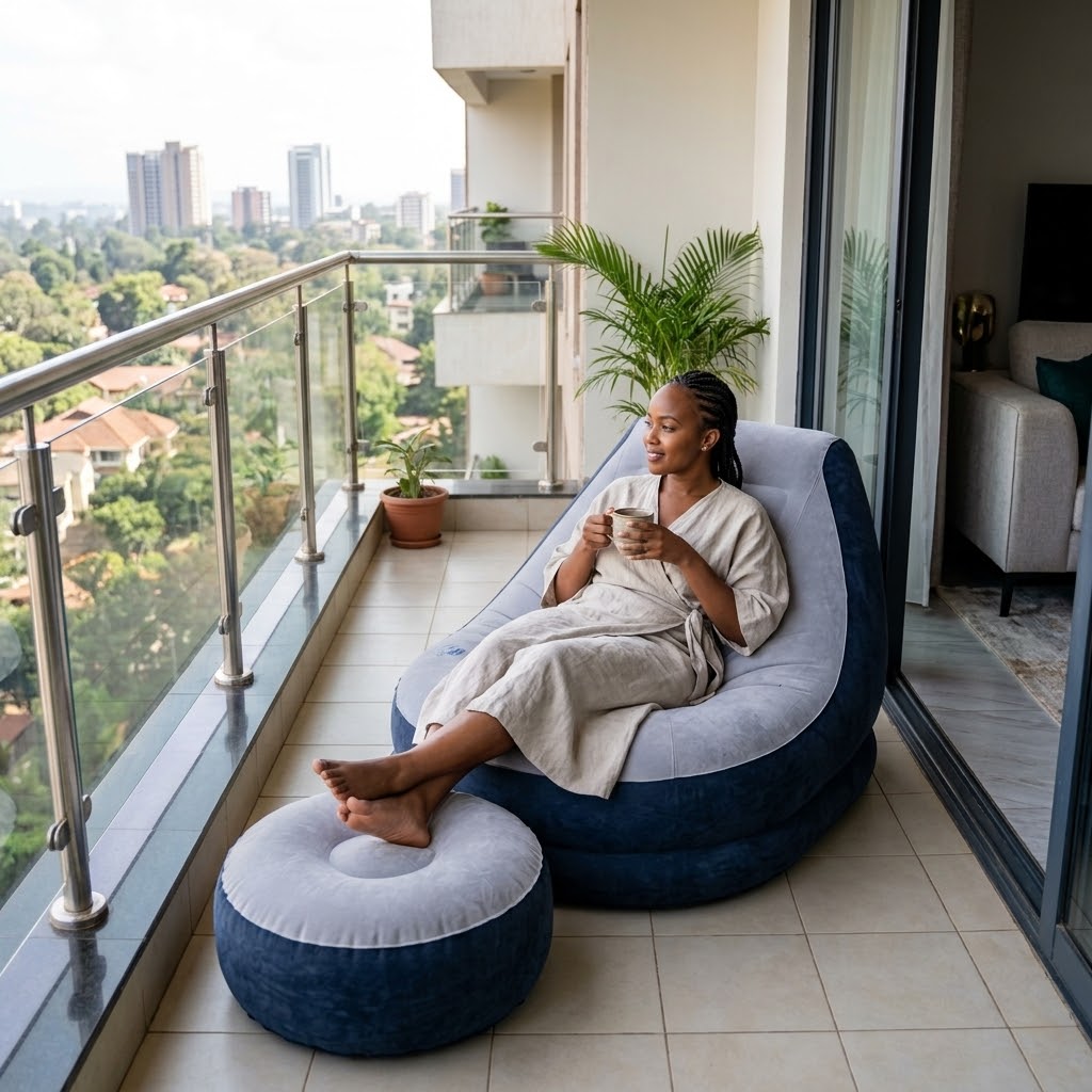 2 in 1 Inflatable  Airsofa