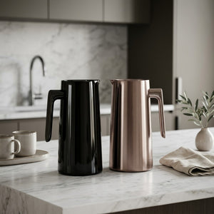 Regal 1L vacuum flask in Rose Gold and Black for hot and cold beverages In Nairobi Kenya