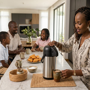 Regal 1.9L press flask for tea coffee and hot beverages In Kenya 