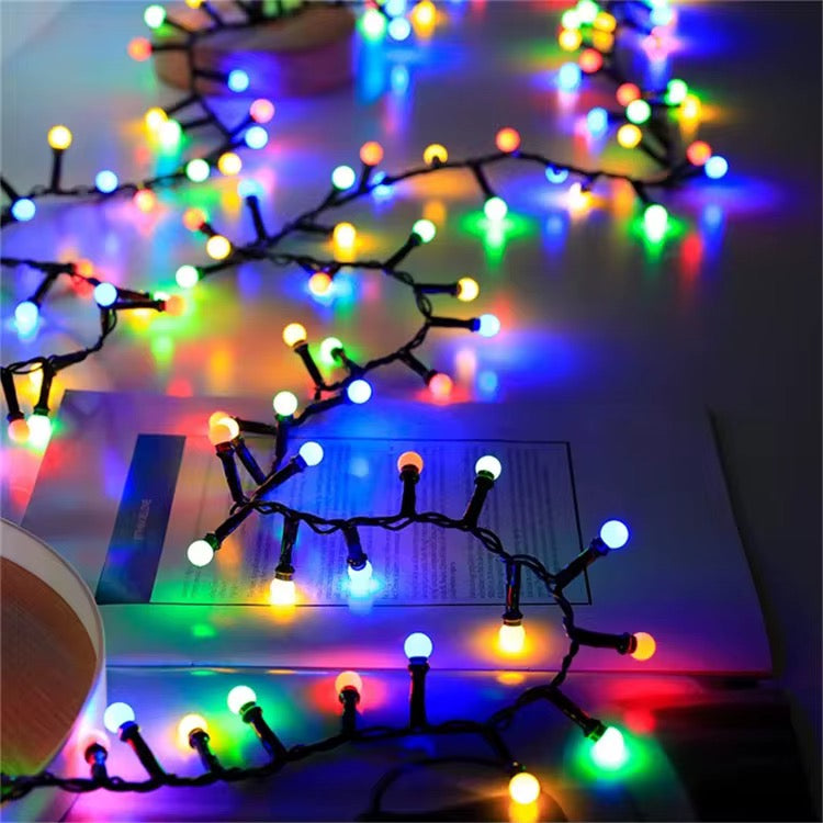 Multicolored Christmas String Lights