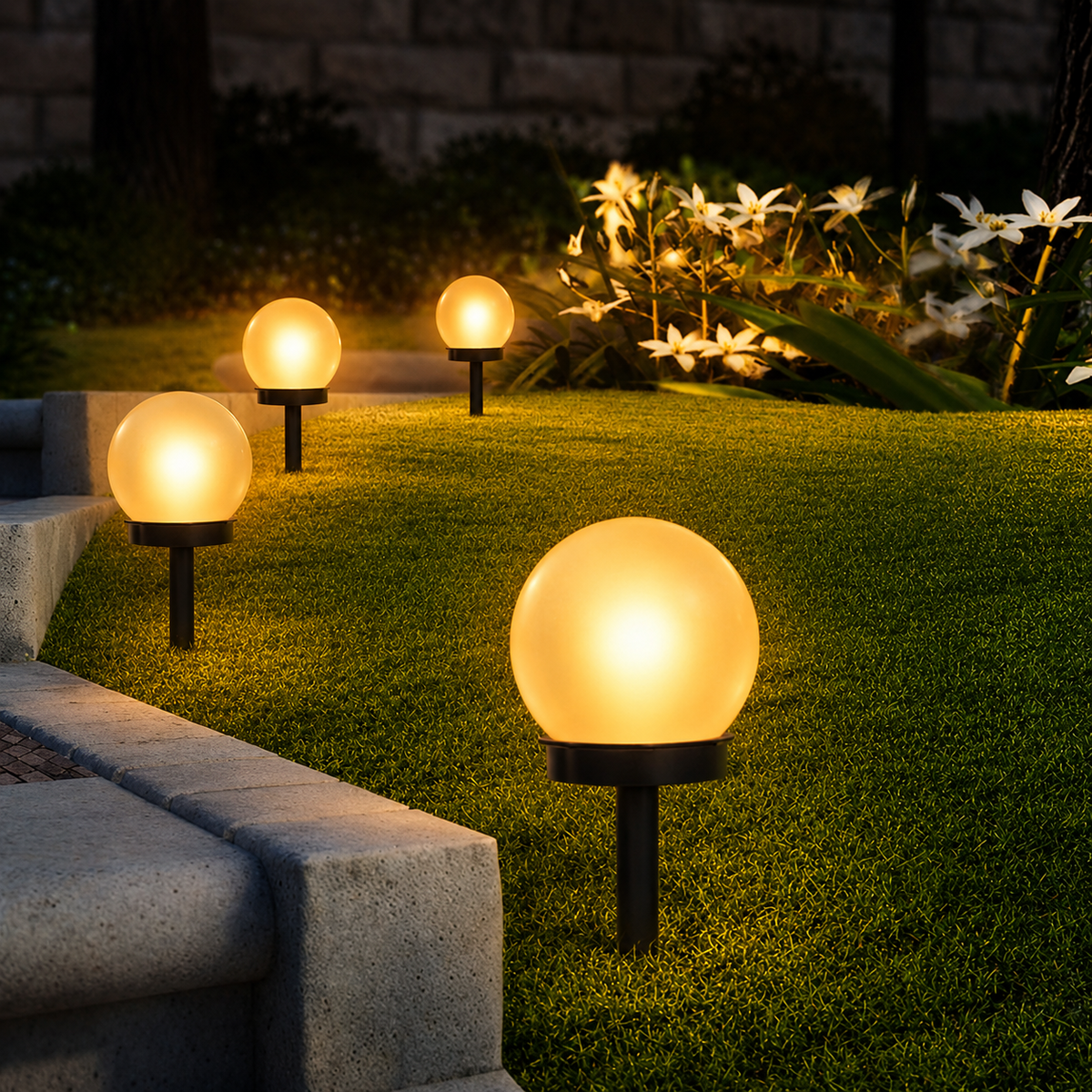Solar Garden Lamp 6pcs