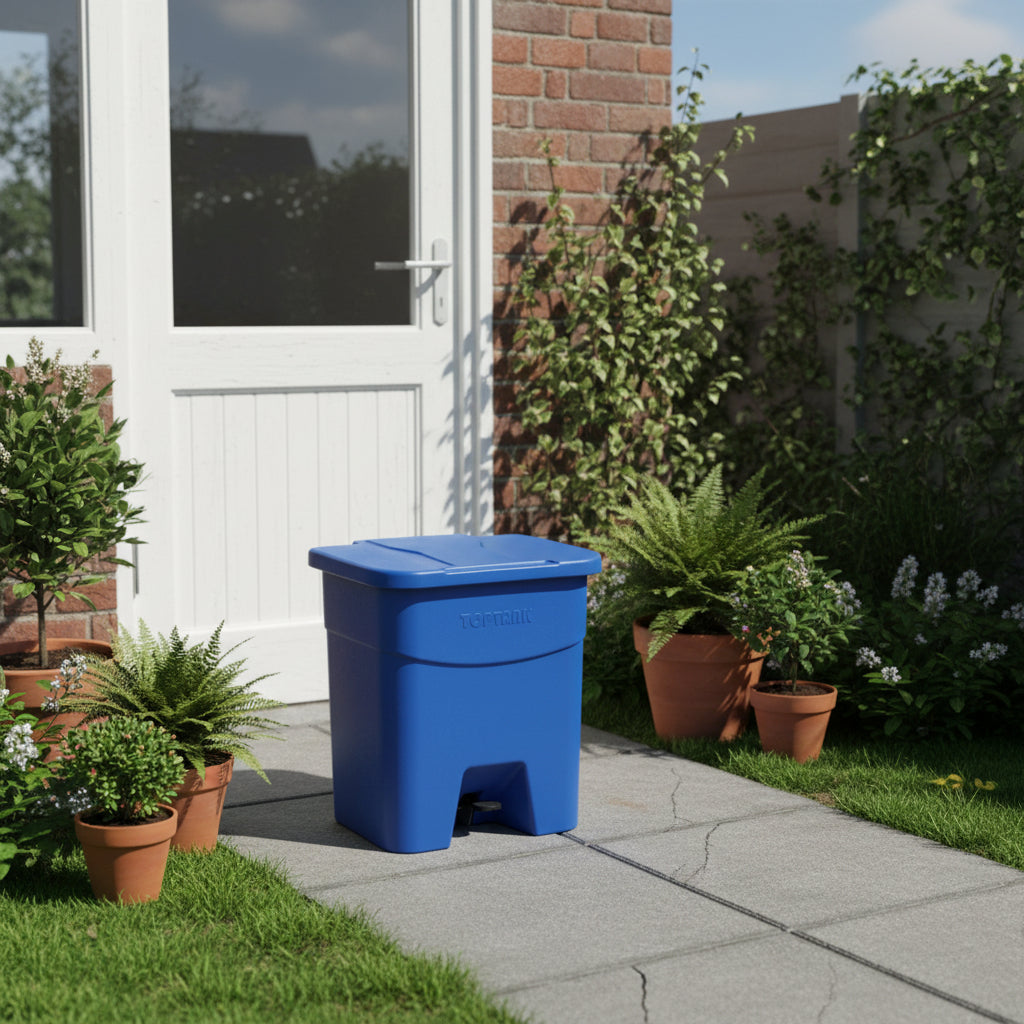 60 Litre Garbage Bin with Foot Pedal