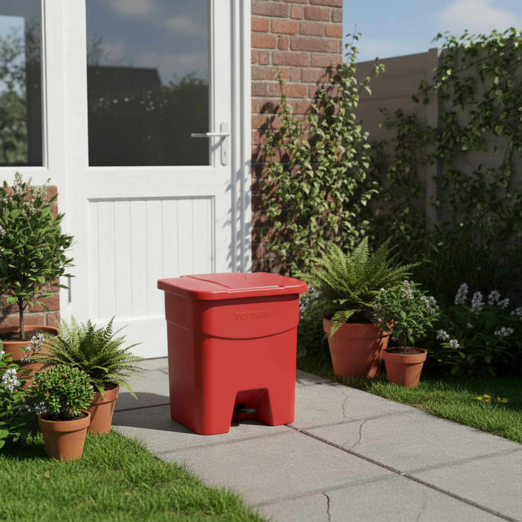 60 Litre Garbage Bin with Foot Pedal