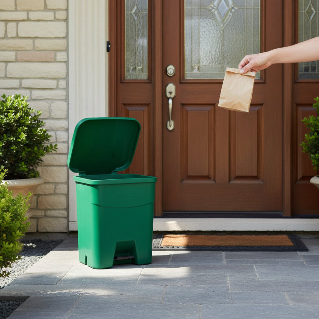 60 Litre Garbage Bin with Foot Pedal