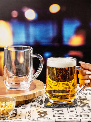 24pcs Haworth 560ml  Clear Glass  Beer Mug -N1508