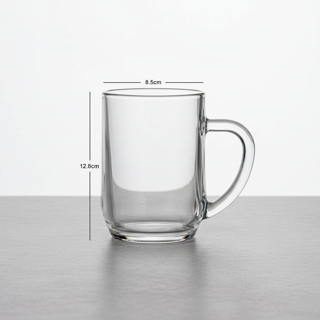24pcs Haworth 560ml  Clear Glass  Beer Mug -N1508