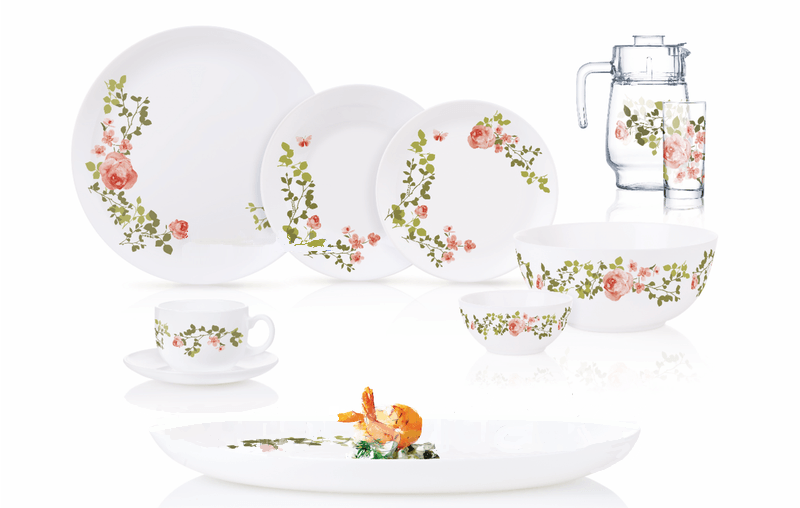 Luminarc Diwali Lupin 46Pc Dinner set-P7273